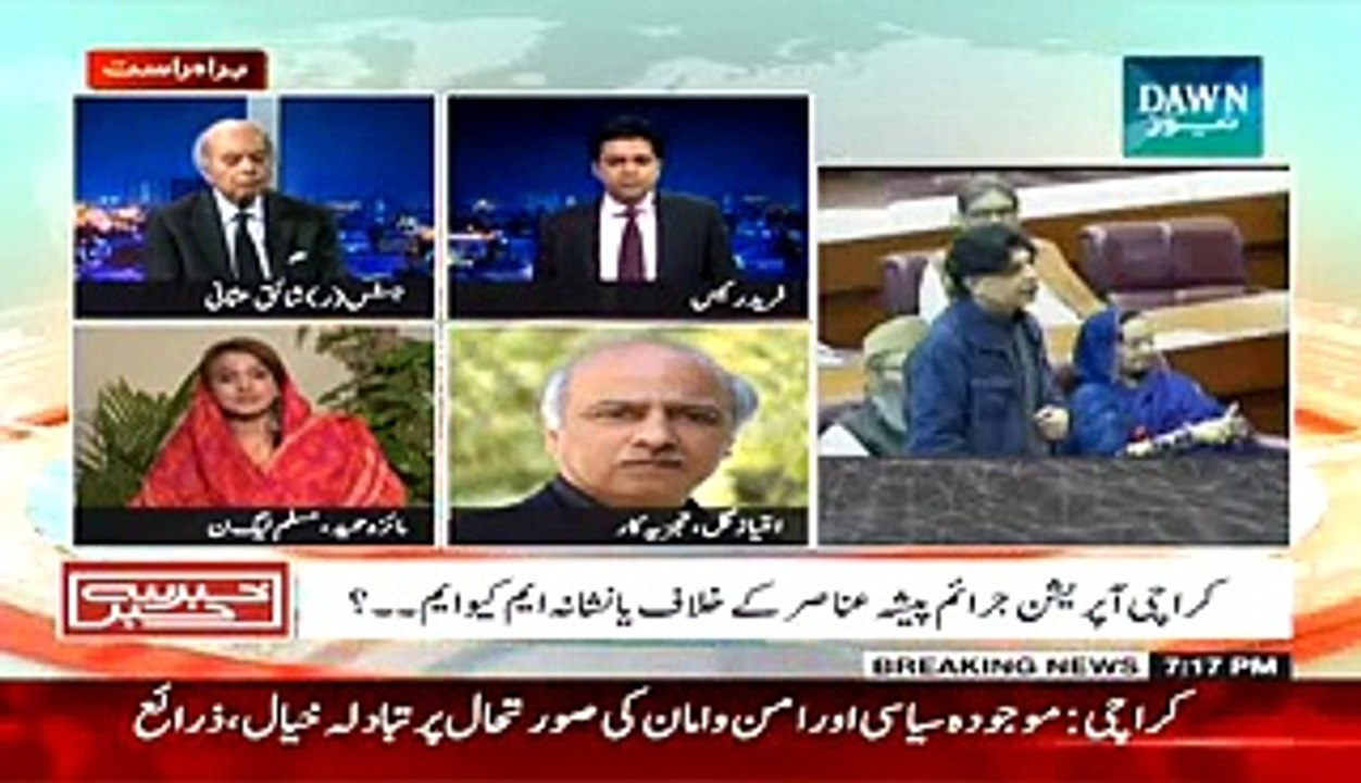 Khabar Say Khabar (Governor Sindh Khud Istefa Dey Rahay Hain Ya Un Say Lya Ja Raha Hai ) - 19th March 2015