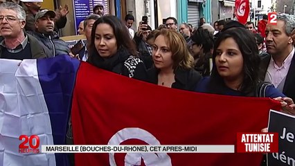 Les Tunisiens de France manifestent contre le terrorisme