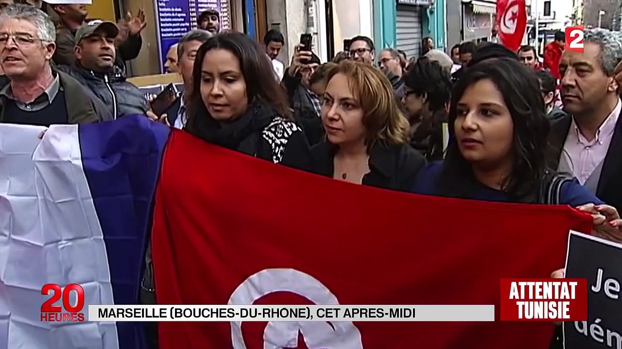 Les Tunisiens de France manifestent contre le terrorisme
