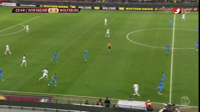 Inter 1 - 2 VfL Wolfsburg All Goals and Full Highlights 19/03/2015 - Europa League