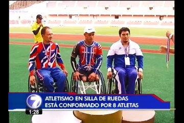 Selección de Atletismo en silla de ruedas con gran papel en Paracentroamericanos