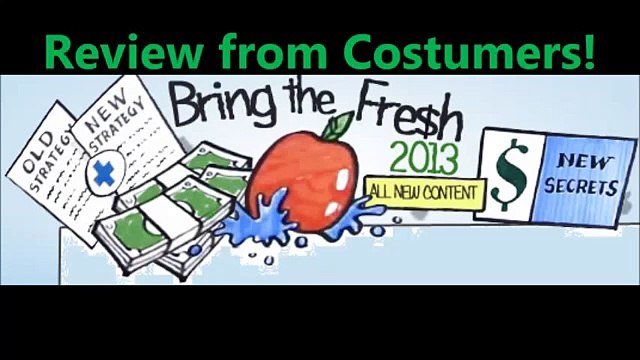 Costumers of Bring the Fresh Make Money Online