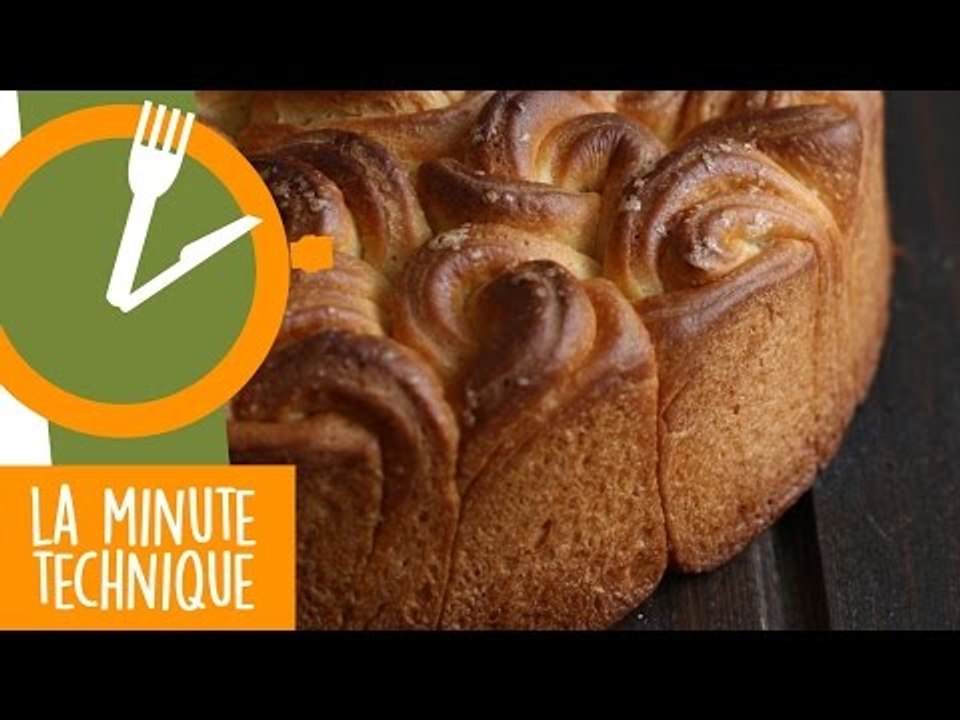 Minute technique : La brioche bouclette - 750 Grammes