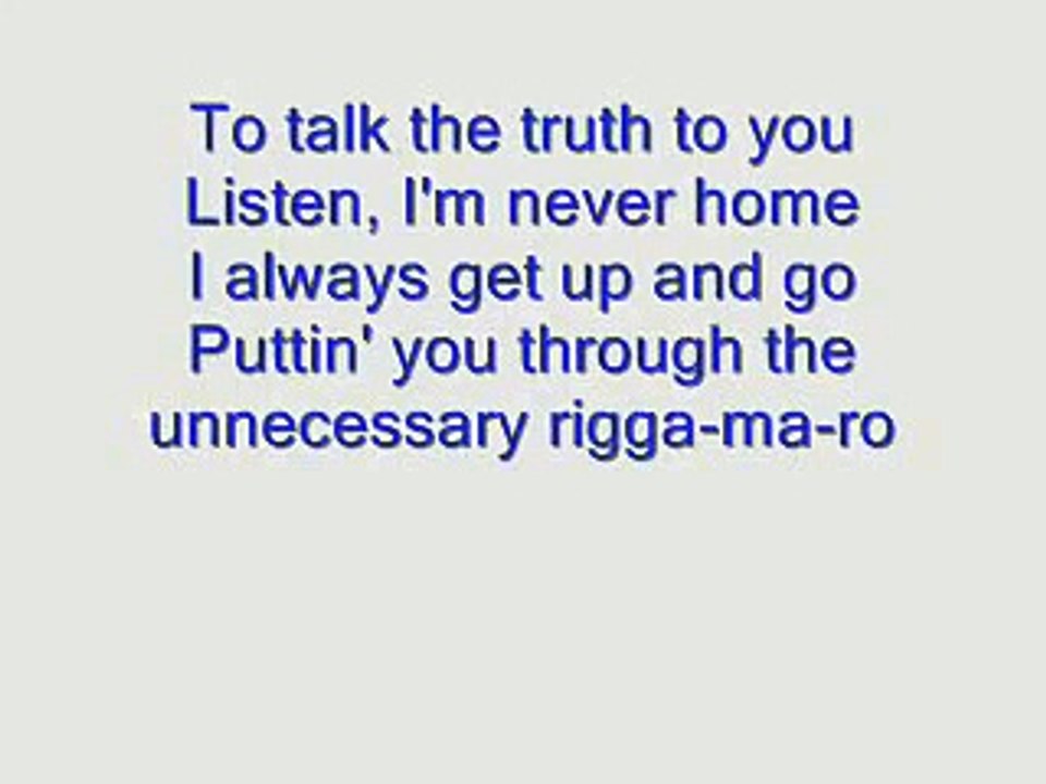 Busta Rhymes Ft Mariah Carey I Know What You Want Lyrics