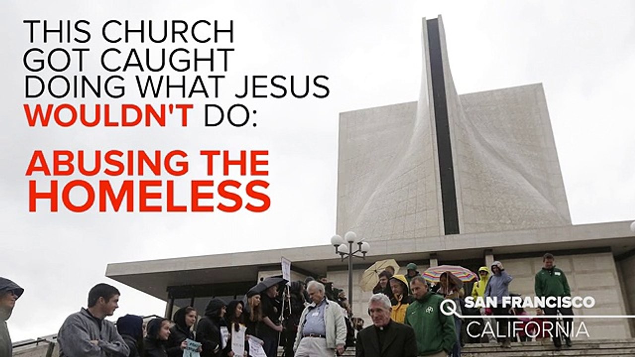 San Francisco Church Caught Using Sprinklers On...