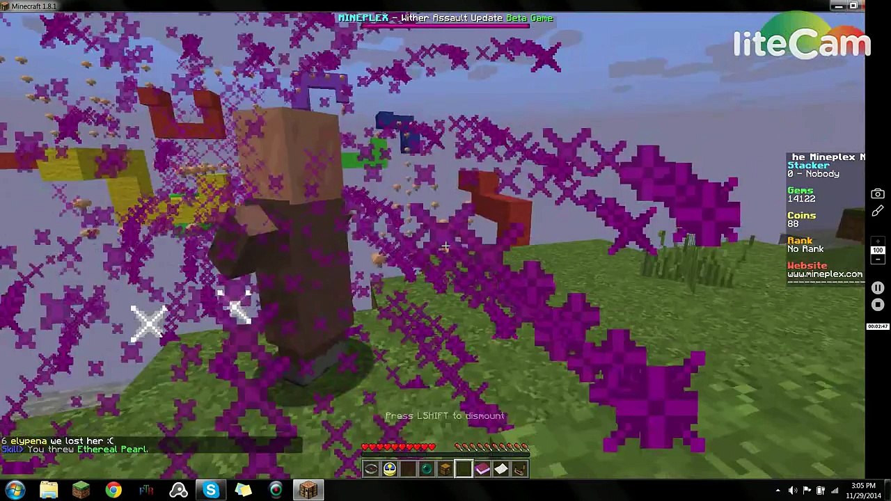 Minecraft Tutorial | Mineplex Gem Glitch | No hacks or cheats! (Get 17,000 gems!)