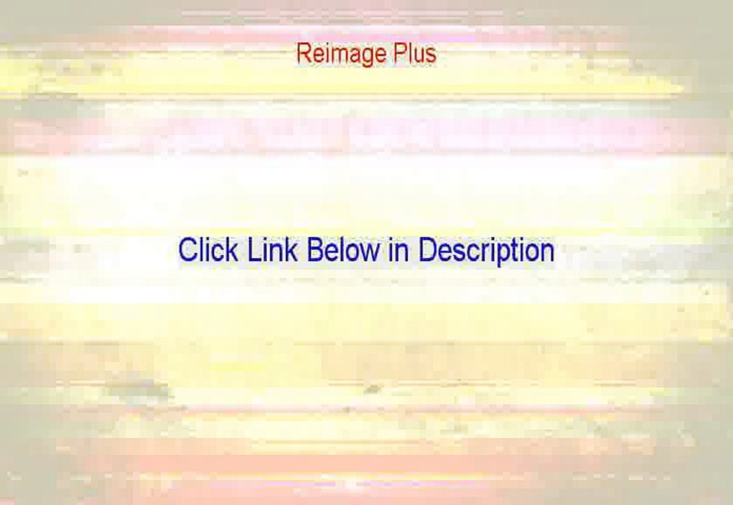Reimage Plus Reviewed - Legit Review [2015]