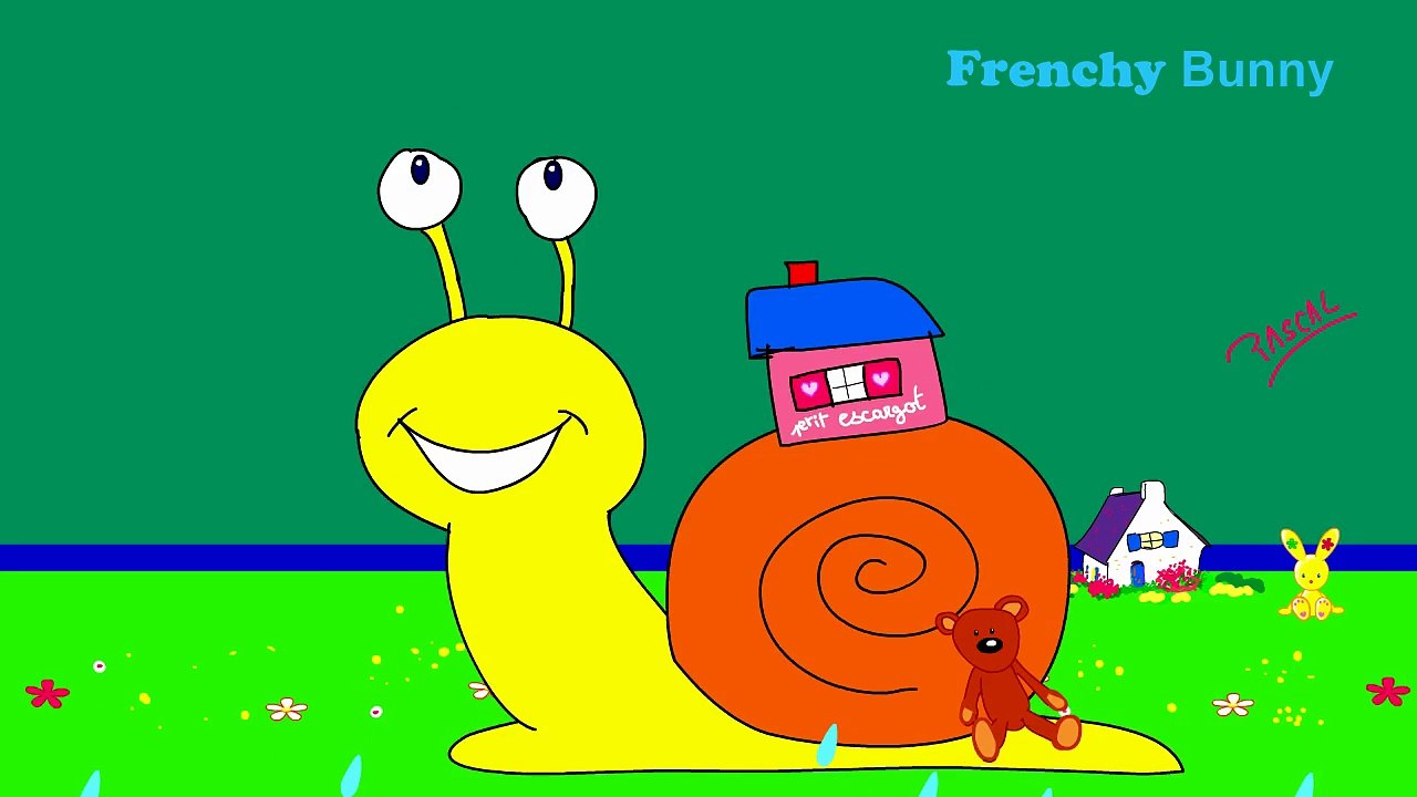 Petit escargot - comptine pour enfants- Frenchy Bunny