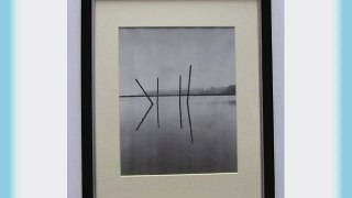 11x14 Photo / Picture Frame with Mat (12 pcs/box) Black PS (E)
