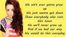 Grow Up - Cher Lloyd ft. Busta Rhymes (LYRICS ON SCREEN)