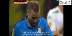 Rodrigo Palacio Goal Inter 1 - 1 Wolfsburg Europa League 19-2-2015