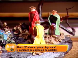 Una mujer colecciona portales desde hace 32 años