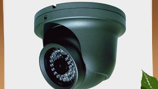 Clover Electronics HDC100 Super High-Resolution Indoor/Outdoor Night Vision Turret Security