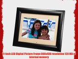 Smartparts SP1100B 11-Inch Digital Photo Frame (Black Wood)
