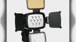 Polaroid Professional High-Power 10 LED Video Light For The Sony NEX-VG10 NEX-VG20 HDR-NX5U