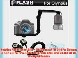 Rotating Flash Bracket Grip   Off-Camera AF TTL Cord For Olympus EP-1 EP-2 E-P3 E-PL2 E-PL3