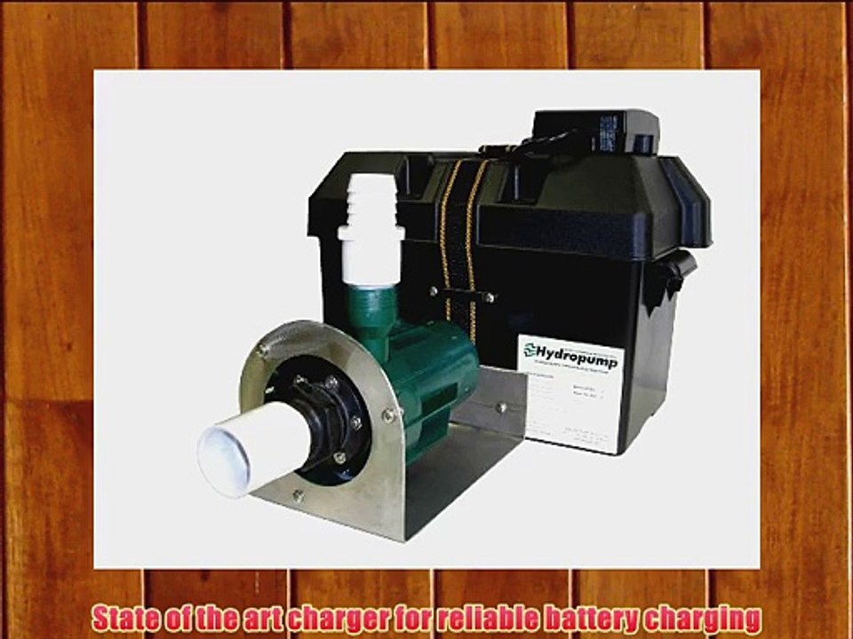 Hydropump RH1400 Battery Powered Backup Sump Pump