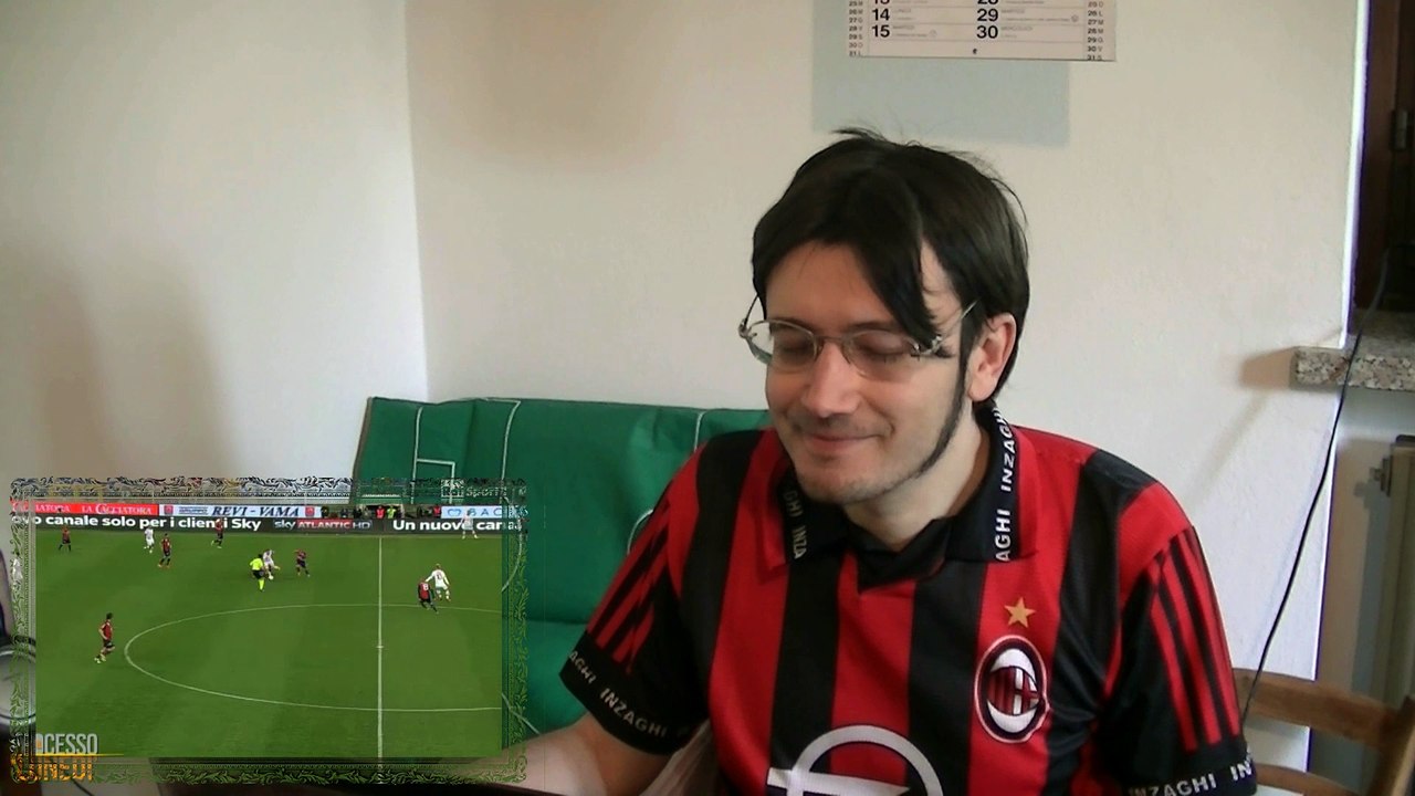 funny reaction fans Keisuke Honda first goal in Serie A