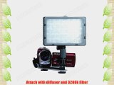 Video LED Light Lite for Canon VIXIA HF R100 R10 R11 S10 S20 S21 S11 S100 M30 M31 M300HV40