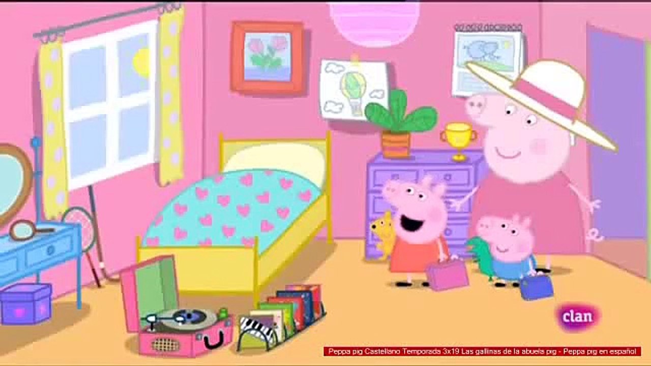 Peppa pig Castellano Temporada 3x19 Las gallinas de la abuela pig - Peppa pig en español