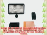 Bestlight LED-5023 160PCS LED Dimmable Ultra High Power Panel Digital Camera / Camcorder Video
