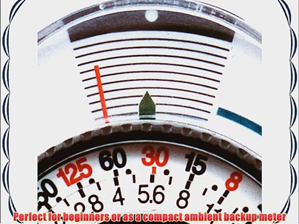 Sekonic L-208 Twin Mate Light Meter (Black/White)