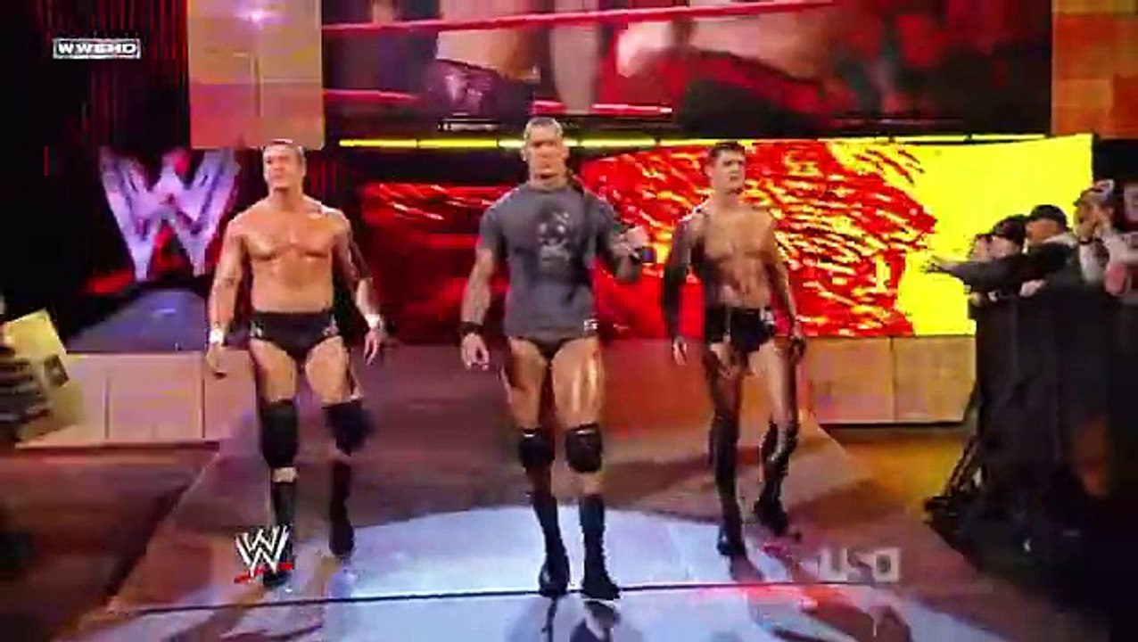 ---Triple H Confronts Randy Orton -u0026 Legacy