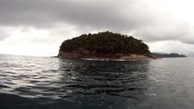 Ilha do Tesouro, Moai Gigante da Ilha da Páscoa, Praia Secreta, Peixes Venenosos, Navegação no Arquipélago da Almada, 25 milhas submarinas, Marcelo Ambrogi, Ubatuba, SP, Brasil, (35)