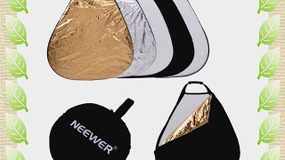 Neewer? 5 in 1 Portable Triangle 43''Inch/110cm Multi Camera Lighting Reflector/Diffuser Kit
