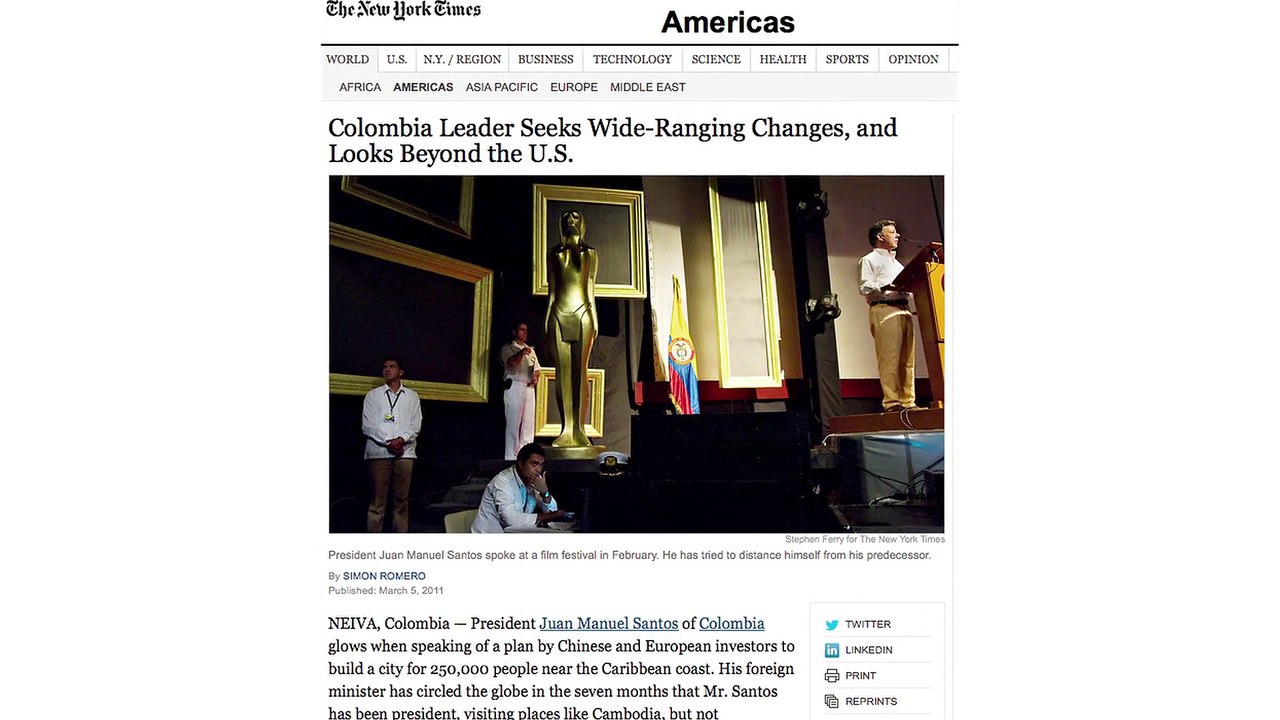 Media Review - COLOMBIA