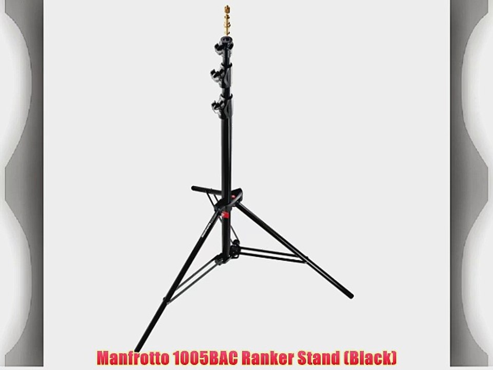 Manfrotto 1005BAC Ranker Stand (Black)