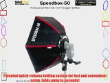 Speedbox Diffuser-50 - Professional 21 (21 x 18) Rigid Hexagonal Softbox for Canon Flash Speedlite