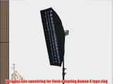 Hair Light 8 X 36 Inch Softbox   Grid   Speedring FIT Bowens Gemini Esprit Hairlight