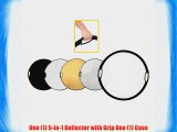 CowboyStudio 43 Photography Photo Portable Grip Reflector 5-in-1 Circular Collapsible Multi