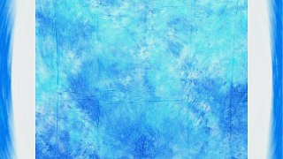 CowboyStudio Hand Painted 10' X 20' Sky Blue Muslin Photo Backdrop Background