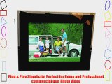 15 Inch Digital Photo Frame with Remote Controller Resolution 1024x768 ( Black )