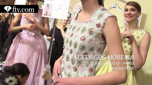 Georges Hobeika Backstage Paris Couture Fashion Week FashionTV