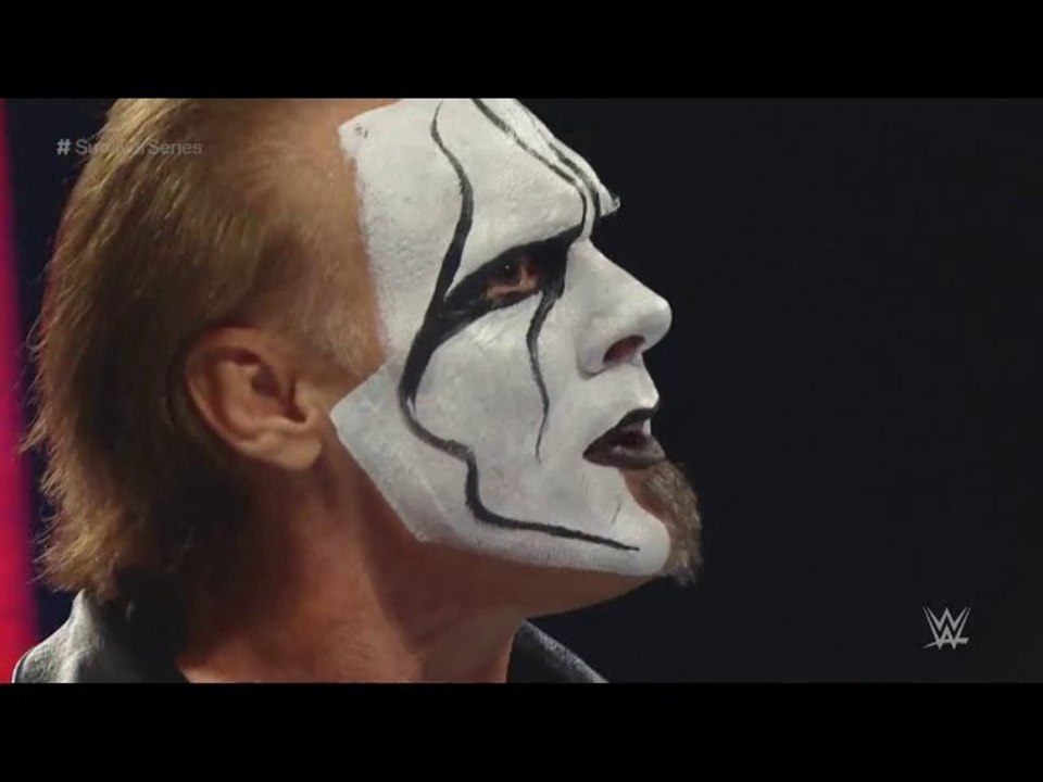 Steve Borden aka Sting makes his long awaited WW(F)E Debut - 11/2014