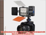 Bestlight Camera 6 LED 15W IS-L6 LED Video Light with Color Temperature 5000K/6000K for Canon