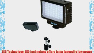 Bescor LED-70 Dimmable 70W Video and DSLR Light