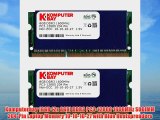 Komputerbay 16GB (2x 8GB) DDR3 PC3-12800 1600MHz SODIMM 204-Pin Laptop Memory 10-10-10-27 with