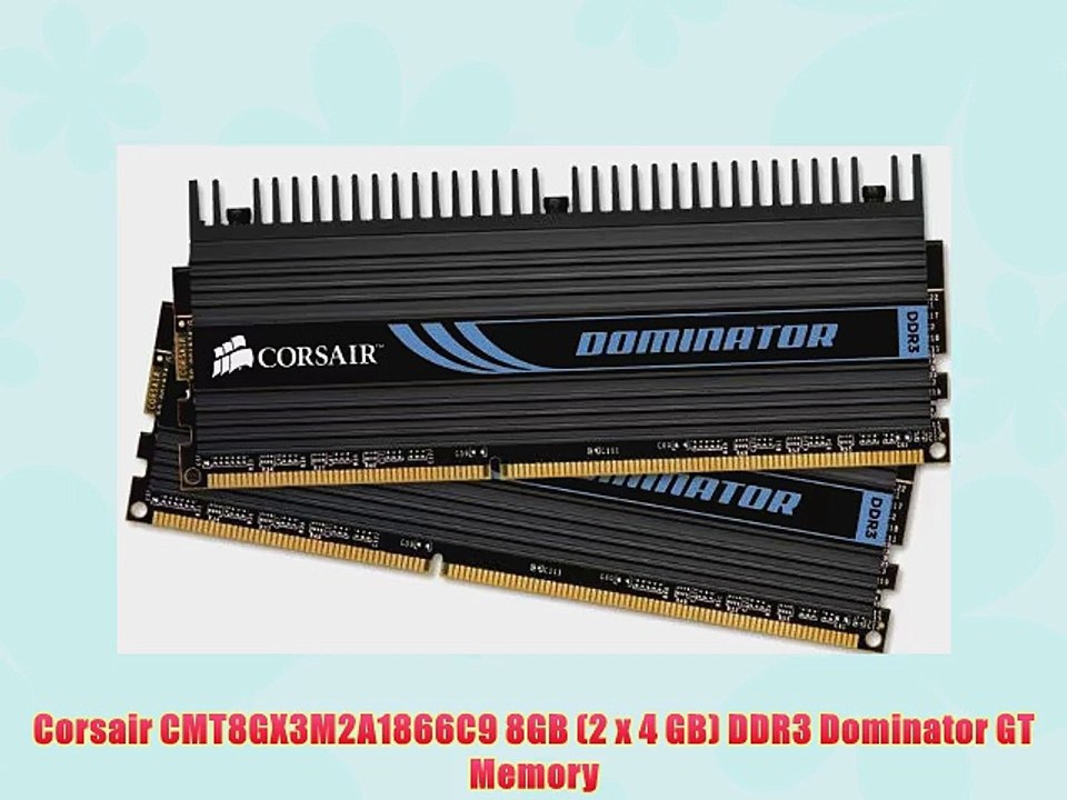 Corsair CMT8GX3M2A1866C9 8GB (2 x 4 GB) DDR3 Dominator GT Memory