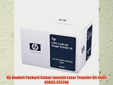 Hp Hewlett Packard Colour Laserjet Laser Transfer Kit 4600 SERIES C9724A