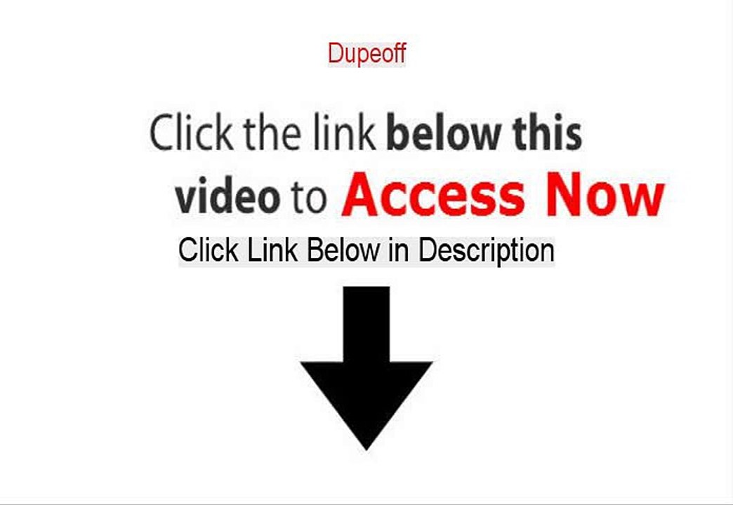 Dupeoff Reviewed [Hear my Review]