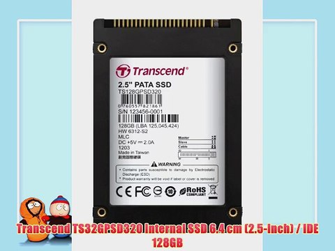 Transcend TS32GPSD320 Internal SSD 6.4 cm (2.5-Inch) / IDE 128GB