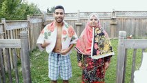 ALS Ice Bucket Challenge along with mom!