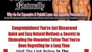 Get Rid Tattoo Review My Story Bonus + Discount