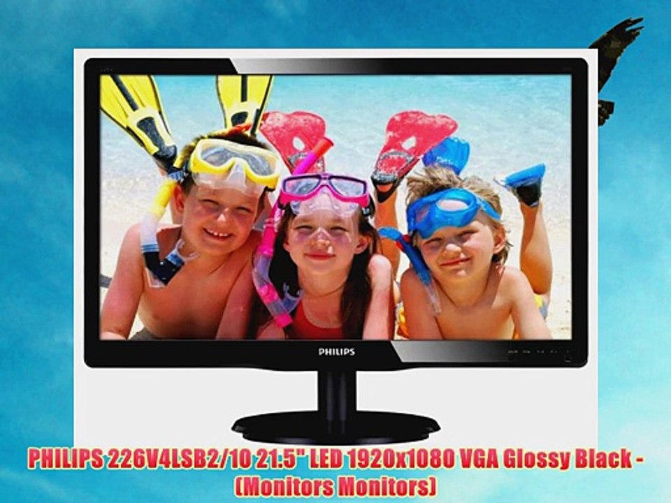 PHILIPS 226V4LSB2/10 21.5 LED 1920x1080 VGA Glossy Black - (Monitors Monitors)