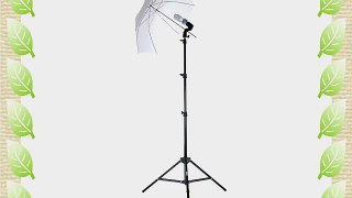 StudioPRO 225W Photography Photo Studio Continuous Lighting Single Light Umbrella Kit with