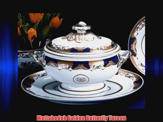 Mottahedeh Golden Butterfly Tureen